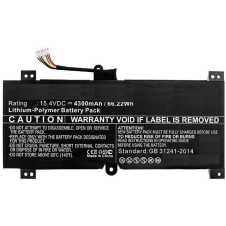 High-Performance CoreParts Laptop Battery for Asus 66WH | Model MBXAS-BA0180